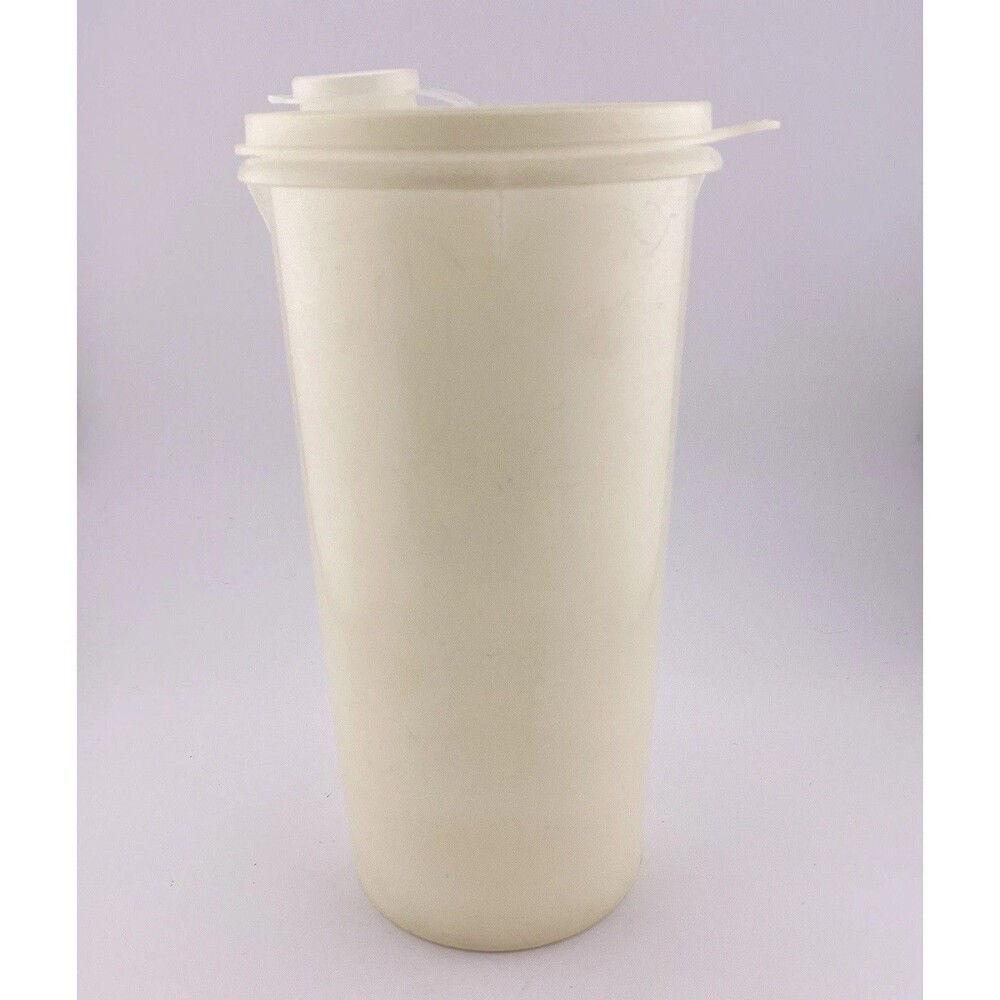 Vintage Tupperware Handolier Beverage Pitcher Container 261 Pour Top Seal 563